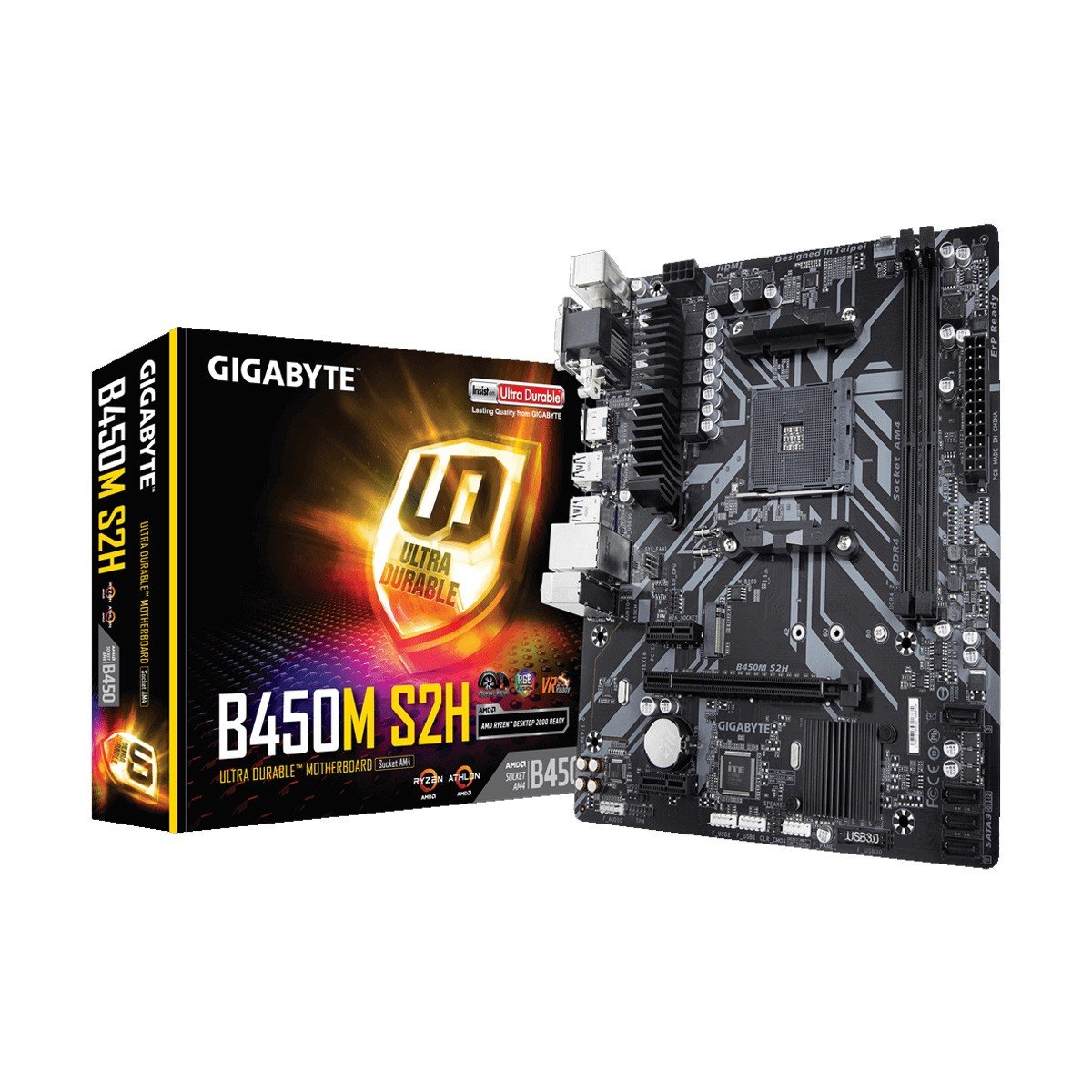 Gigabyte b450m s2h не запускается биос