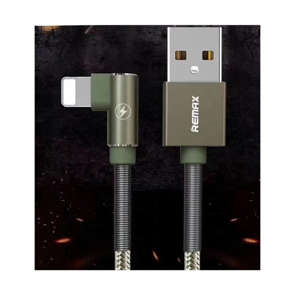 Remax Usb Male To Lightning Meter Green Data Cable Aristo Computers