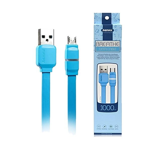 Remax Usb Male To Micro Usb Meter Blue Data Cable Aristo Computers