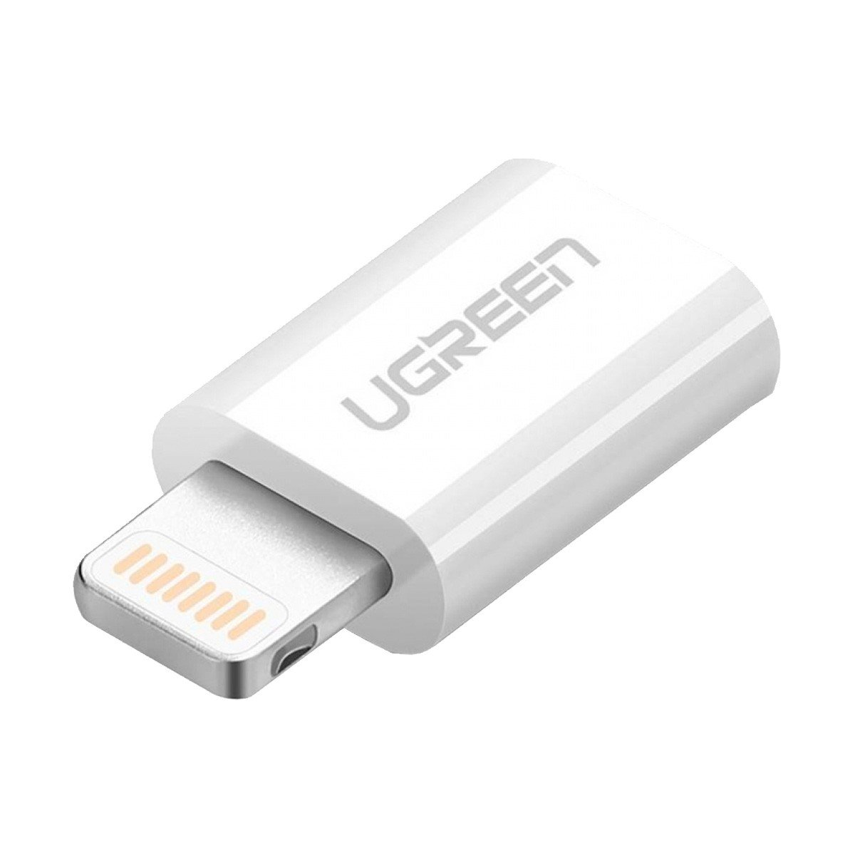 Ugreen Lightning to Micro USB White Adapter Aristo Computers
